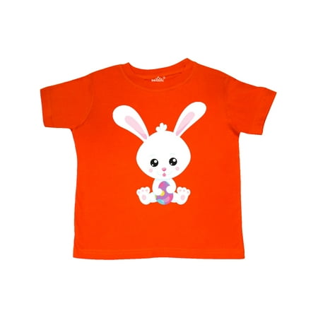 

Inktastic Easter Bunny Little Bunny Dotted Easter Egg Gift Toddler Boy or Toddler Girl T-Shirt