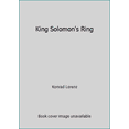 thumbnail image 1 of Pre-Owned King Solomon's Ring (Paperback) 0061319767 9780061319761, 1 of 1