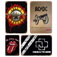 thumbnail image 1 of Kit de pintura Rectangular con placa de Metal Vintage, banda de hierro, decoración del hogar, 20x30cm, 4 Uds., 1 of 9