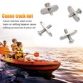 thumbnail image 2 of Juego de 4 tornillos para kayak, acero inoxidable M5/M6, perno de montaje para canoa, accesorios para barcos Hugtrwg Para estrenar, 2 of 8