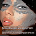 thumbnail image 2 of Jaysuing Rhinestone Makeup Stickers Body Nail Gem Decoration Sticky Not Easy To Fall Off Performance Shanzuan Stickers |, 2 of 4
