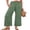 Army Green, variant on ANRABESS Womens High Waisted Palazzo Pants Lightweight Casual Summer Pants Loose Lounge Pants Flowy Wide Leg Trousers for Beach Travel Vacation Black L