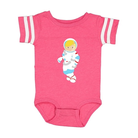 

Inktastic Cute Girl Astronaut Girl Cosmonaut Space Flight Gift Baby Girl Bodysuit