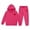 Hot Pink, variant on Muxikeji Clothes Girls Back to School Outfit,Girl Sets Size 6 Cute Print Long Sleeve Active Hoodie Pullover tops Sweatsuit Pants Children Fall Coat Kids