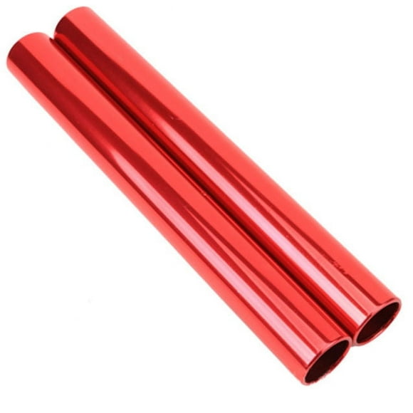 1Pc Aluminum Relay Baton Track Sport Game Rod for Training Competition Tool(Red)