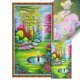 thumbnail image 1 of Hilo Algodón Ecológico Wdftyju Bordado 11CT 3 Hebras 50x90cm Jardín Secreto 1 Kit Serie Paisaje Punto Cruz, 1 of 9