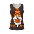thumbnail image 4 of Easygdp Fall Gnomes Women's Workout Tank Top, Running Top, Hiking Shirt, Quick-Dry for Running, Yoga, Hiking - Small, 4 of 9