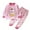 C289-Pink, variant on NIEWTR Toddler Baby Boy Girls Outfit Set Long Sleeve Fall Winter Outfits Top Elastic Drawstring Pants with Pocket Autumn Winter 2Pcs For 1t 2t 3t 4t 5t 6t Short Sets，6-12 Months