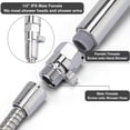 thumbnail image 2 of Plastic Poor Quality is only re-Selling - for Hand Shower or Bidet Sprayer (Chrome), 2 of 8