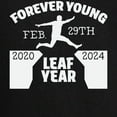 thumbnail image 3 of CafePress - Forever Young Feb 29Th Leap Year - Men's Long Sleeve Loose Fit Cotton Dark Pajama Set, 3 of 7