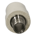 thumbnail image 3 of 5 Pcs XFITTING 1/2" Inch Pex x 1/2" Inch Pex CPVC Transition Coupling, 3-3-1=5XX, 3 of 4