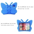 thumbnail image 7 of ELEHOLD Cute Kids Case for iPad 9th/8th/7th Generation 10.2" (2021/2020/2019) / Air 3rd Gen/Pro 10.5 Kids Friendly EVA Butterfly Design Kickstand Heavy Duty Rugged Shockproof Protective Case,Blue, 7 of 7