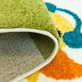 thumbnail image 4 of Ladole Rugs Adorable Cute Durable Soft Modern Moda Collection Kids Area Rug Carpet with Animals Multi-Fox in Multicolor, 6'2" x 9'2" (190cm x 280cm), 4 of 5