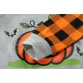 thumbnail image 6 of POPTEM Toddler Boys Halloween Shirts Long Sleeve Cotton Pumpkin Graphic Tees Gray 4T, 6 of 7