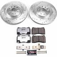 thumbnail image 3 of PowerStop Front Z26 Street Warrior Carbon-Fiber Ceramic Brake Pad and Drilled and Slotted Rotor Kit Fits: HONDA Select Models K7869-26, 3 of 9