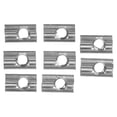 thumbnail image 3 of Lefu Écrou à Ressort en T pour Filetage M8, Écrou à Ressort Demi-Rond en Aluminium Série 40 Standard Européen Argenté avec Lot de 50 Filetages, 3 of 8