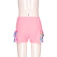 thumbnail image 6 of TTAO Girls Swimming Bottoms Elastic Waist Swim Trunks Rash Guard Beach Sports Swimwear Tankini Shorts Pink 14, 6 of 7