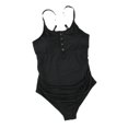 thumbnail image 2 of Traje de baño de una pieza para mujeres embarazadas, color sólido, diseño simple, que cubre el vientre, suelto, que sujeta el vientre, traje de baño de playa sexy de triángulo, 2 of 6