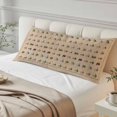 thumbnail image 4 of Ocean Fishhooks Body Pillow Covers 20"x60", Vintage Coastal Fishing Pattern Brown Soft Brushed Microfiber Breathable Throw Pillow Covers, Pillowcase with Zipper for Couch Sofa Bedroom Living Room, 4 of 9