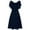 Dark Blue, variant on Women Formal Wedding Bridesmaid Dresses High-waist Party Ball Prom Gown Cocktail Dress