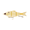 Bone Pearl, variant on 6th Sense Trace 5 in Saltwater Swimbait Fishing Lure 3-Joint Slow Sink Baitfish Profile with Treble Hooks