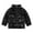 Black, variant on Esaierr Kids Baby Boys Girls Warm Winter Cotton Jacket Coats Casual Cotton Coat Tops Toddler Thickening Warm Snowsuit Outerwear for 3-12Years