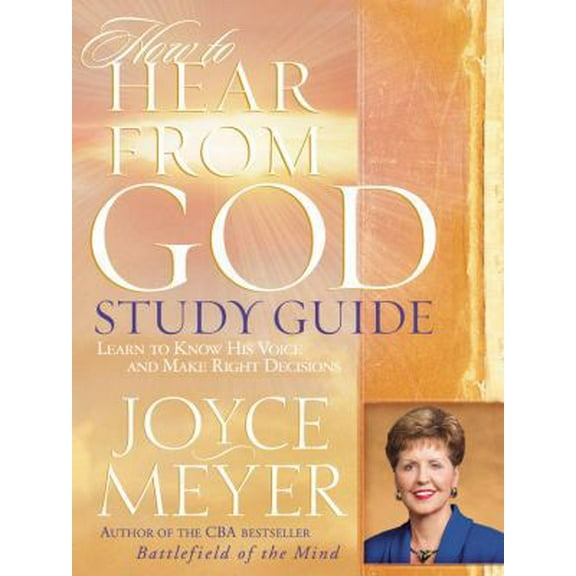 Pre-Owned How to Hear from God Study Guide (Paperback) 044669293X 9780446692939