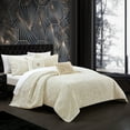 thumbnail image 3 of Giuliana 5 Piece Comforter Set Crinkle Crushed Velvet Bedding, 3 of 8