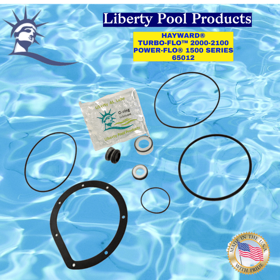 65012 Is Replacement For Hayward Power-Flo SP1500 Series Pump Shaft Seal Kit