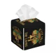 thumbnail image 3 of Custom Horror Movie Beetlejuices Tissue Box Cover PU Leather Square Tim Burton Style Facial Tissue Box Holder for Bathroom, 3 of 5
