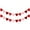 Red-E-2pc, variant on Valentine's Day Heart Garland, Romantic Holiday Party Decorations, Hanging Heart Banner for Home Party(Red-10pc)