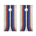 thumbnail image 5 of American Moto Curved Stripes Star Cornhole Boards, 5 of 8