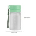 thumbnail image 2 of Fwttom Water Bottle - 13.5oz Dual Lid Water Bottles with Filter Thickened Cup Bottom, Portable Sports Water Bottle for Gym Office School Home, 2 of 9