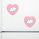 thumbnail image 2 of FELTECHELECTR 500 hojas de notas adhesivas con forma de corazón rosa. Bloc de notas autoadhesivo para oficina, escuela y hogar. Ideal para mensajes, recordatorios y organización., 2 of 7