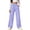 Sky Blue, variant on Y2K Checkered Wide‑Leg Pants for Women Elastic High Waist Drawstring Casual Sweatpants with Pocket Loungewear Fashion Streetwear Yellow