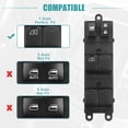 thumbnail image 4 of 1 Juego de interruptor de ventana eléctrico, interruptor de Control de ventana compatible con Subaru Legacy Outback con herramienta de extracción, 4 of 7