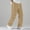 Khaki, variant on Men's Baggy Parachute Pants Loose Casual Wide Leg Lightweight Quick Dry Deep Pockets Urban Pants