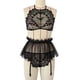 thumbnail image 3 of Traje de ropa interior sexy Traje de falda sexy con encanto tipo dividido de fibra elástica suave, L Scienceny  XX000144-03, 3 of 7