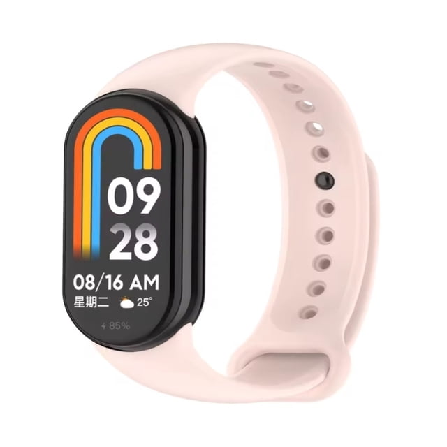 Correa de Silicona para Xiaomi Mi Band 8, Premium, Deportiva, Resistente al Agua