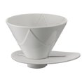 thumbnail image 1 of Cafetera de goteo Hario V60 Mugen de cerámica, tamaño 02, blanca, 1 of 7