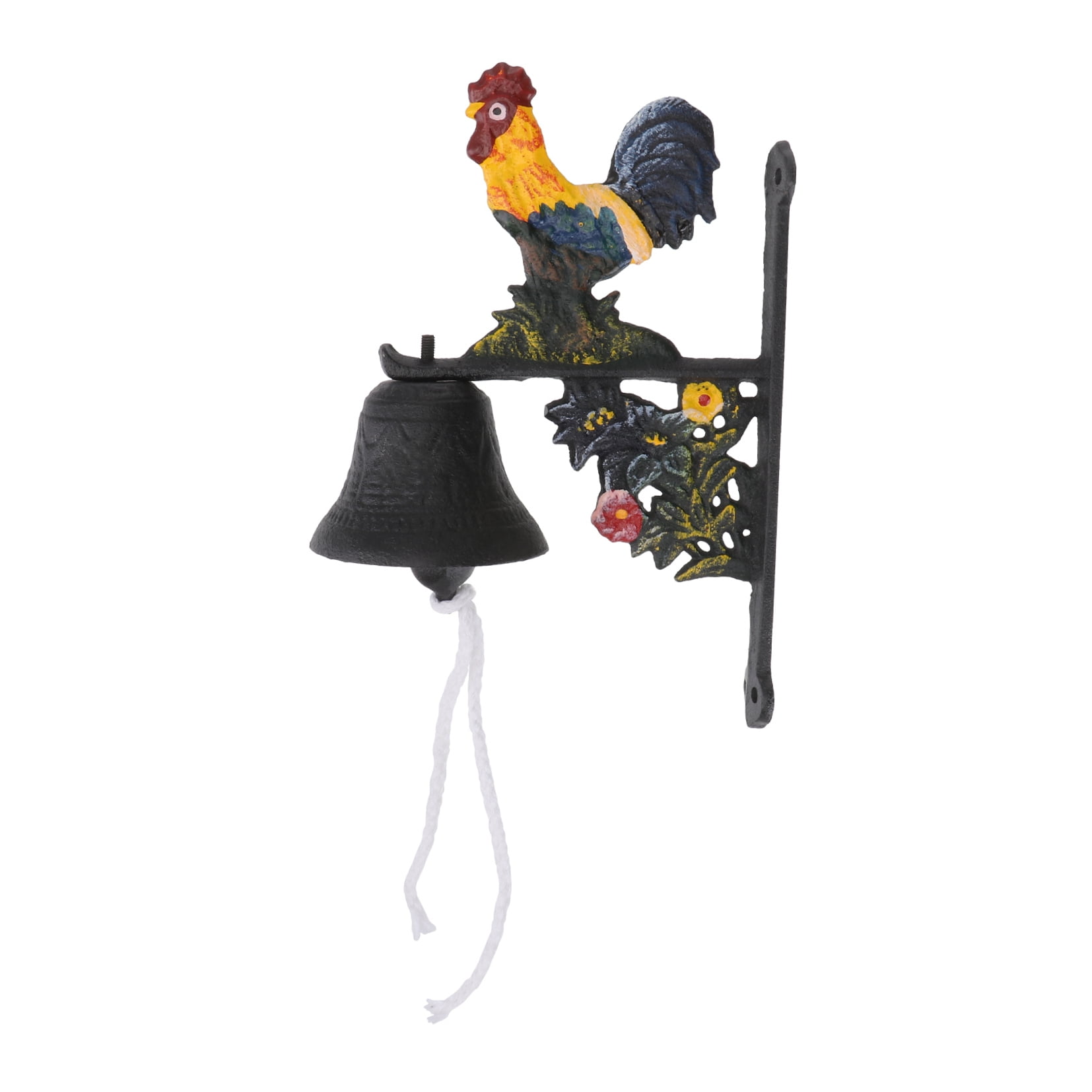 RENACLIPY Creative Metal Rooster Door Bell - , Clear Sound, Rustic Housewarming