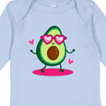 thumbnail image 4 of Inktastic Avocado Lover Gifts Girls Long Sleeve Baby Bodysuit, 4 of 5
