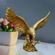 thumbnail image 2 of Escultura de águila de resina, colección de artesanías, adorno creativo, estatua decorativa moderna para decoración del hogar, mesa de café, centro de , GRANDE Largo Soledad Estatua del águila, 2 of 8