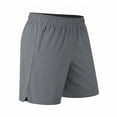 thumbnail image 2 of Short Deportivo Wilson para Hombre Run Zip Color Gris Oxford Talla CH, 2 of 4