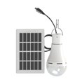 thumbnail image 1 of DC5-6V 7W 20 LED Bombilla de energía solar 3 niveles Brillo ajustable Regulable / Flash / SOS, 1 of 8