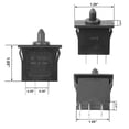 thumbnail image 5 of Plunger Type Accelerator Foot Switch for Peg Perego for John Deere Gator XUV for Gaucho Rockin for Polaris RZR 900, Children Ride on Car Replacecment Switch Parts, 5 of 5