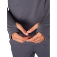 thumbnail image 5 of Under Armour Logo Track Mid Layer Top, Grey, 5 of 8