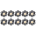 thumbnail image 2 of 10Pcs Ultra Bright LED Chip 3V DIY Light Beads, Aluminum Substrate, Suitable for Ceiling Light, Downlight, Flashlight Table Lamp, 2 of 7
