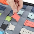 thumbnail image 3 of MesaSe Watch Organizer for  Watch Strap Band Carry Case Storage Bag (B Black), 3 of 3