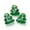Christmas Tree (17mm), variant on GKNET 20x Christmas Tree Glass Beads Christmas Theme Lampwork Loose Bumpy Beads-Christmas Tree (17mm)